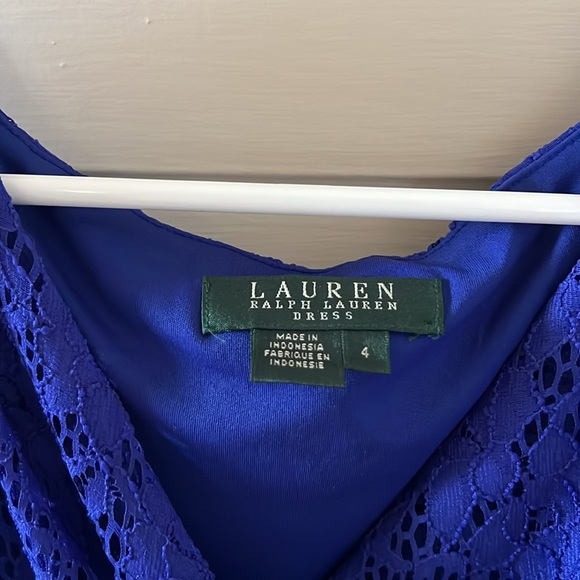 Lace Ralph Lauren semi formal dress - Picture 3 of 4